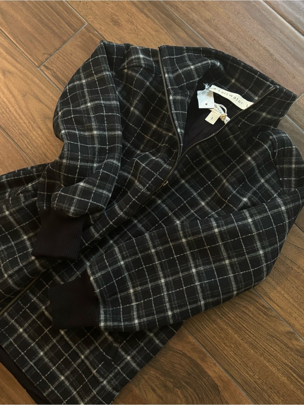 Saltwater luxe coat